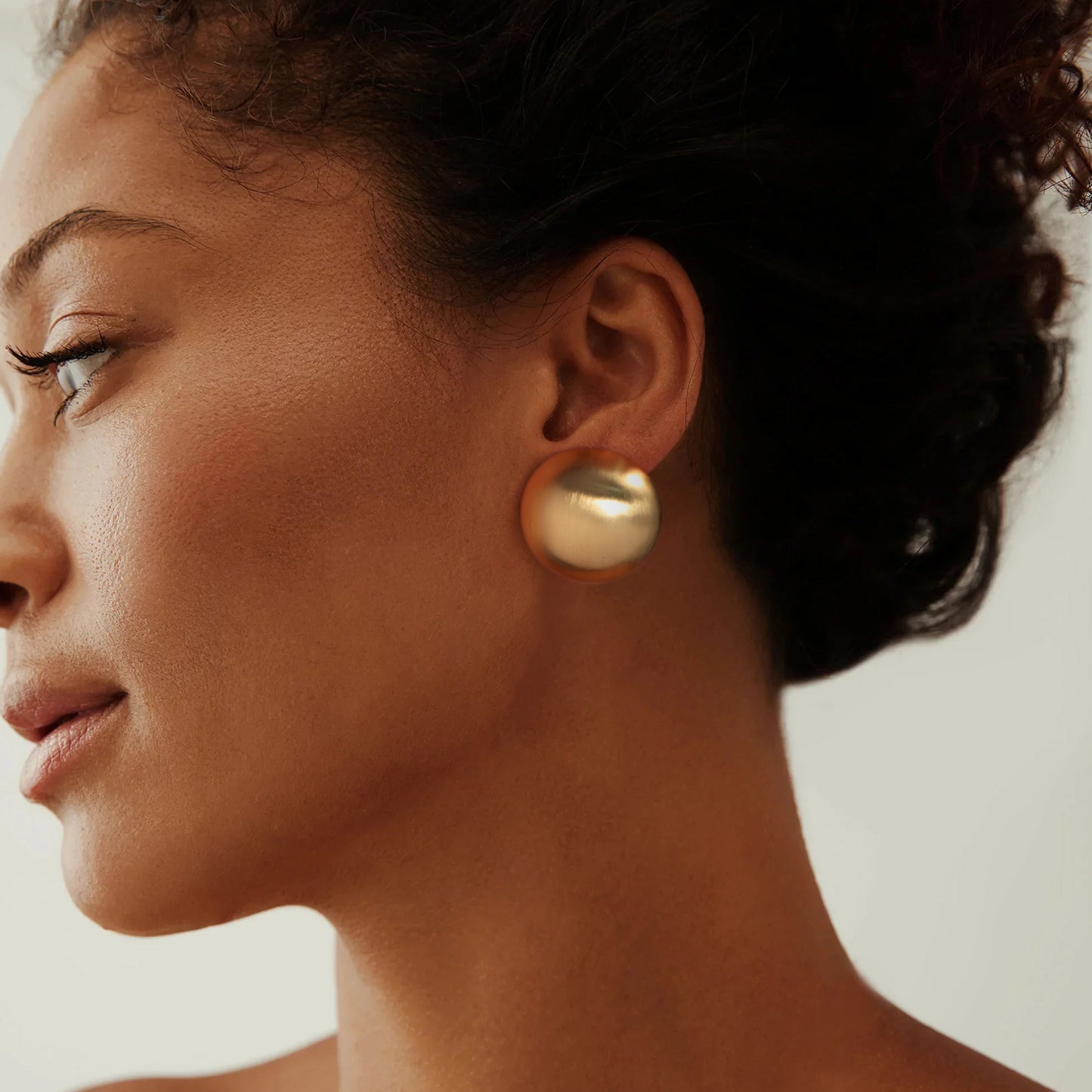 Gold Geometric Earrings for Women, Chunky Gold Dangle Earrings Trendy Vintage Statement Earrings Dupes Jewelry for Her