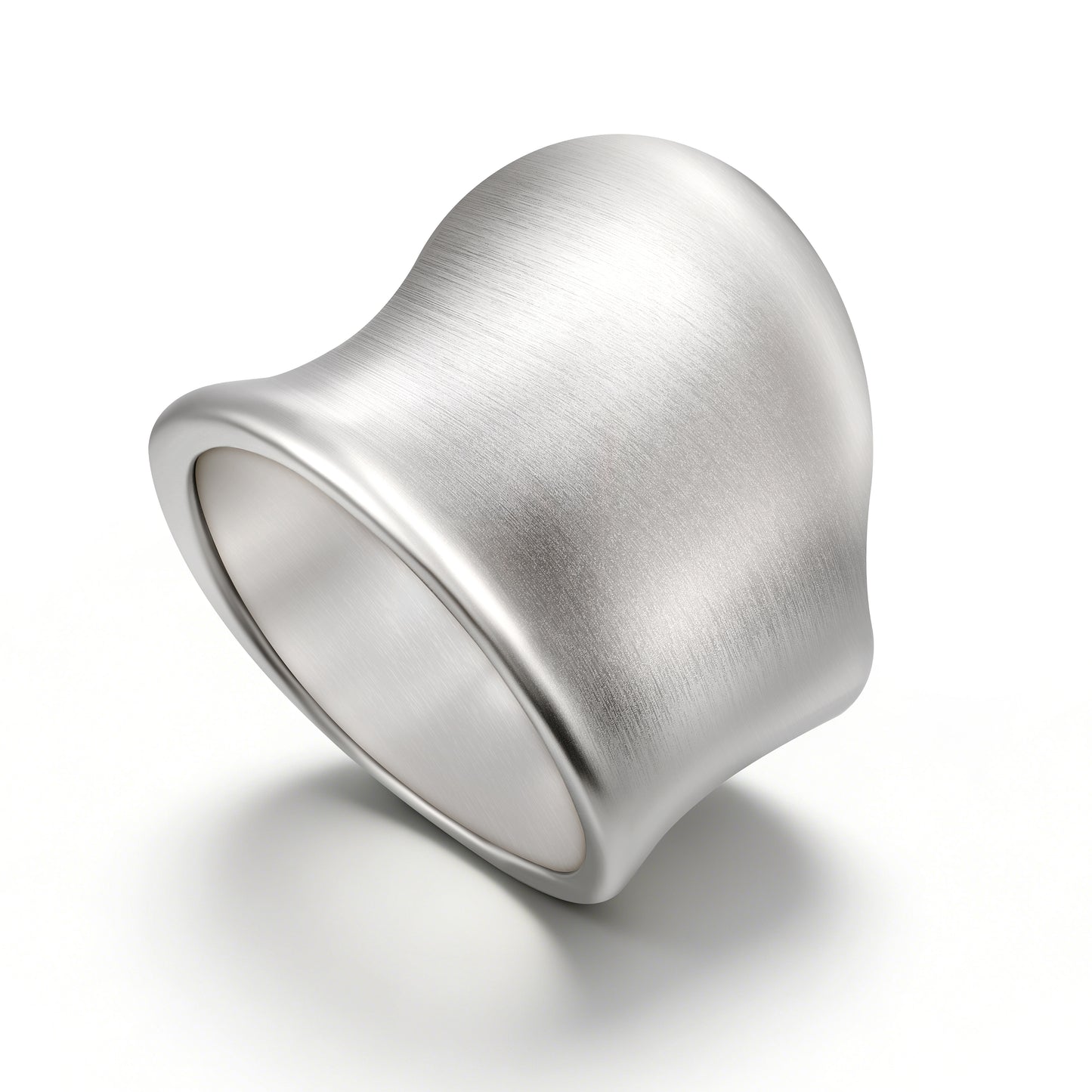 Gold and Silver Rings for Women Chunky Statement Rings Gold Plated Band Ring Wide Metal Square Rings Cocktail Costume Jewelry