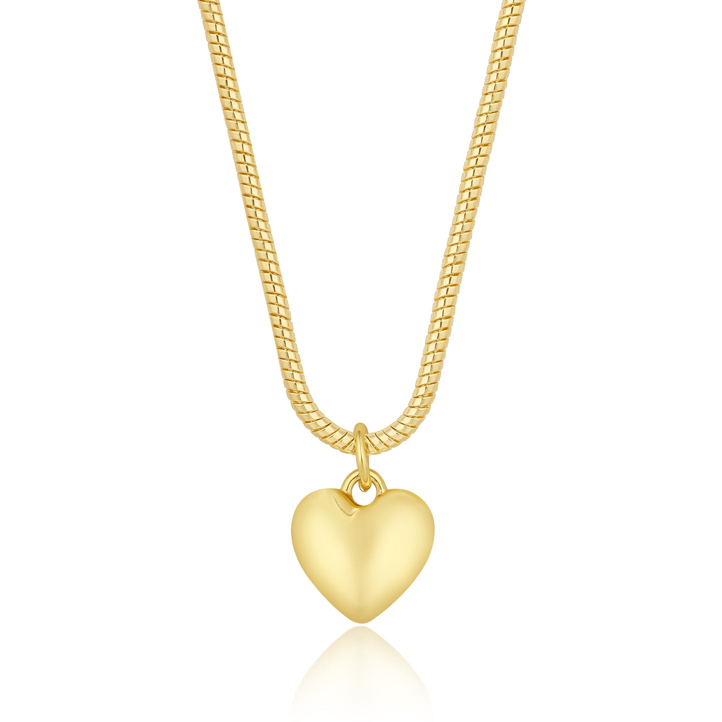 Aprilery Gold Pendant Necklaces for Women Heart Necklace Trendy Gold Chain Necklaces Dainty Jewelry Gift