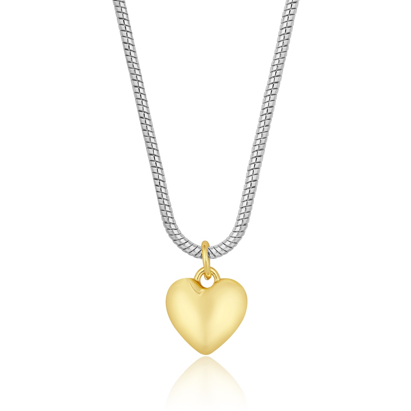 Aprilery Gold Pendant Necklaces for Women Heart Necklace Trendy Gold Chain Necklaces Dainty Jewelry Gift