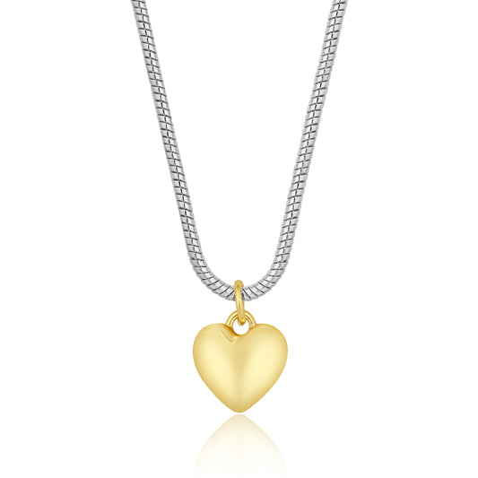 Aprilery Gold Pendant Necklaces for Women Heart Necklace Trendy Gold Chain Necklaces Dainty Jewelry Gift
