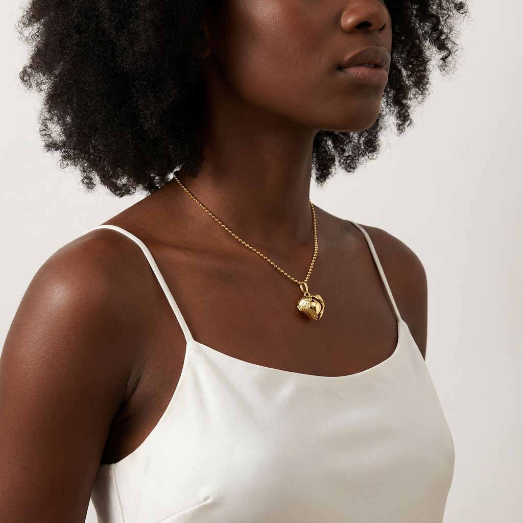 Aprilery Gold Pendant Necklaces for Women Bell Necklace Trendy Gold Chain Necklaces Dainty Jewelry Gift